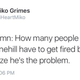 Illustration for article titled Miko Grimes Says She Tweeted Dumb Shit On Purpose To Get The Dolphins To Cut Her Husband